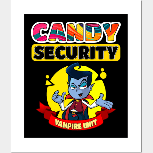 Candy Security - Halloween Security Posters and Art